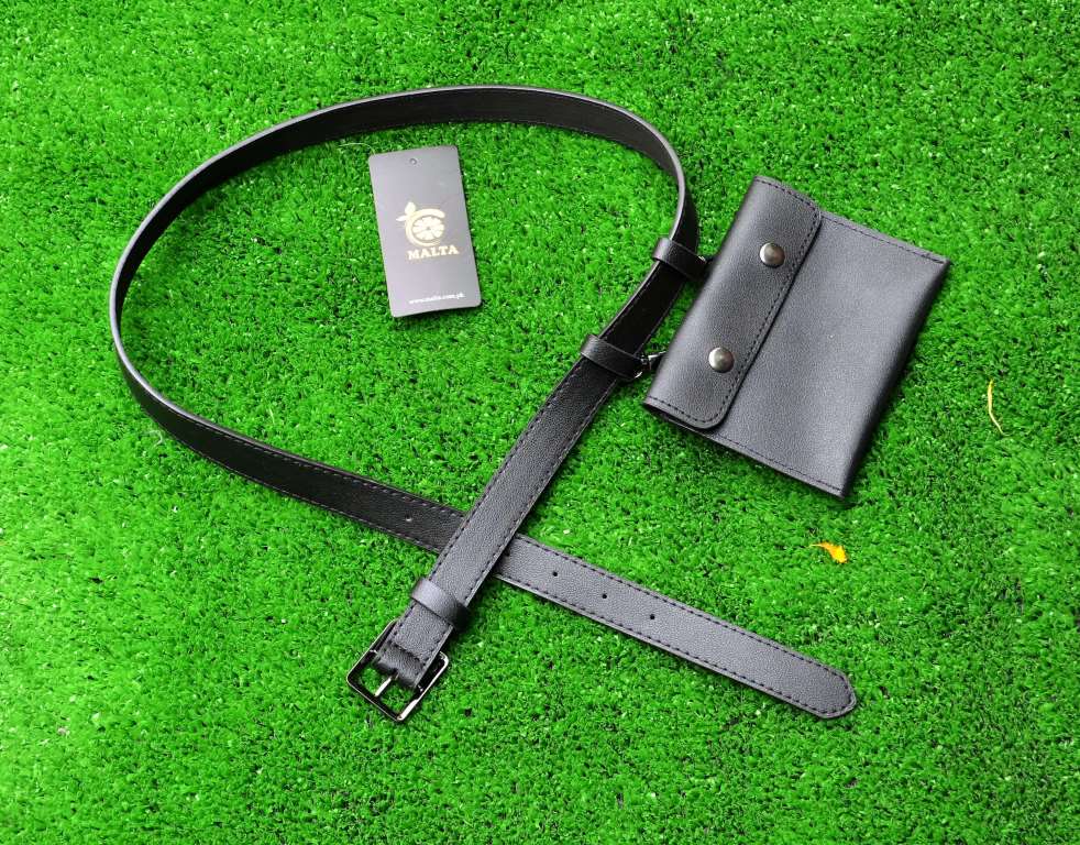 Removable Belt Tassel Waist Pouch