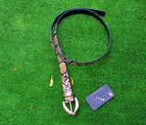 Malta Printed Stylish Leather Belt