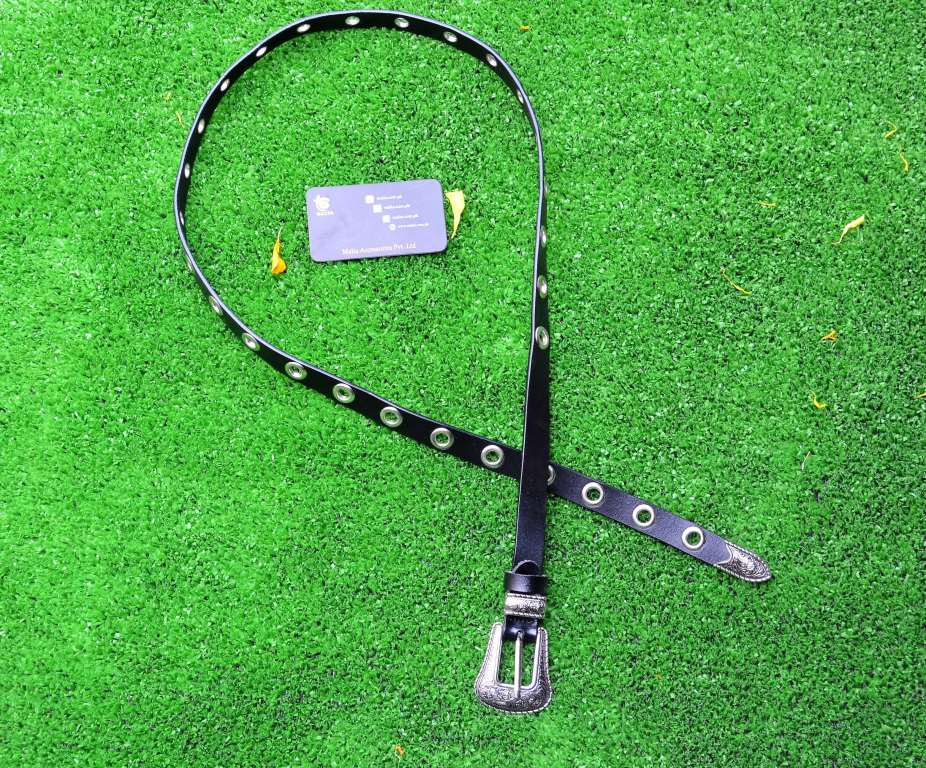 Malta Eyelet  Leather Belt