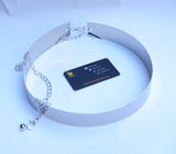 Metal Skiny Dress Belt