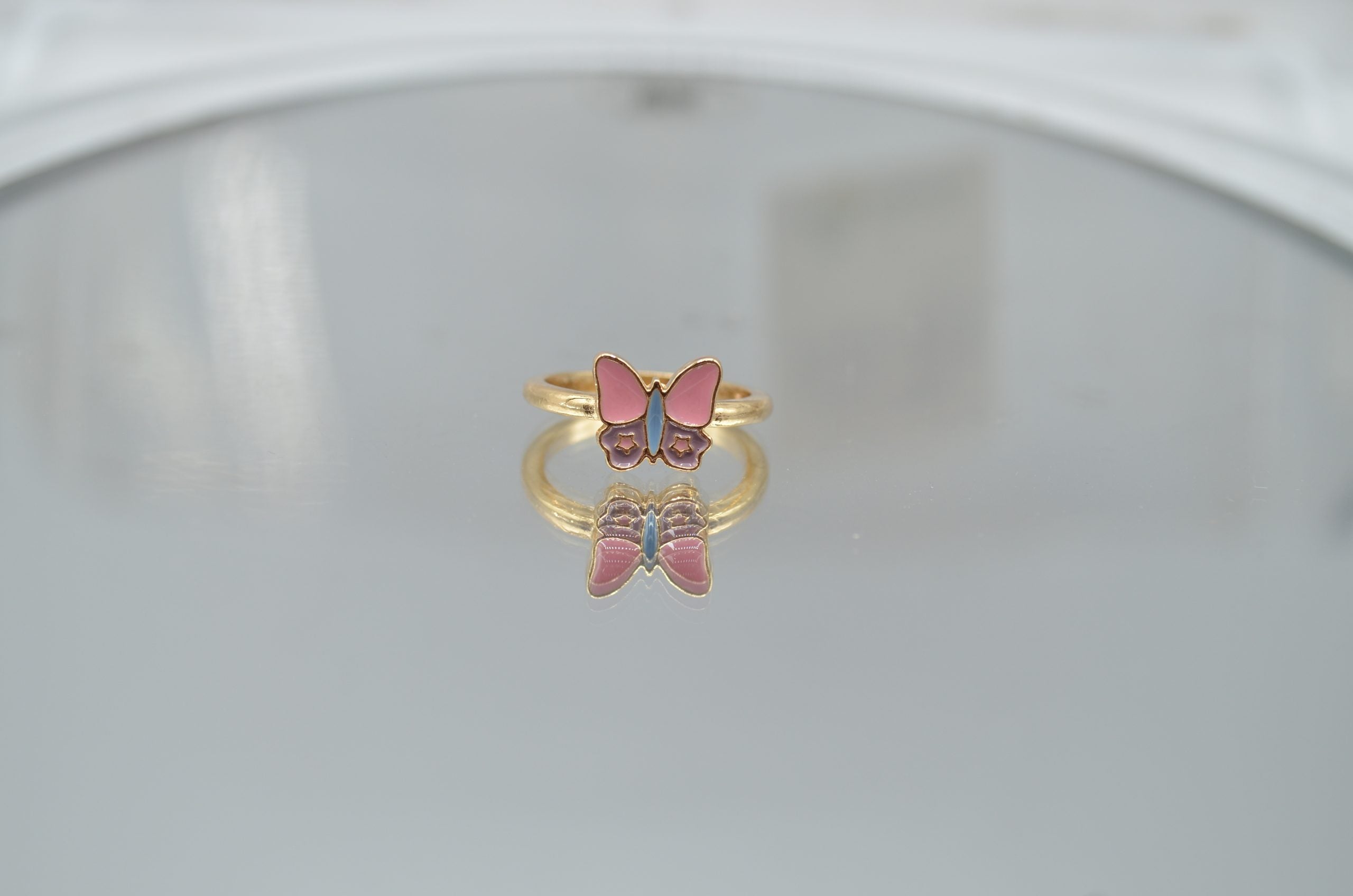 Butterfly Enamel Ring