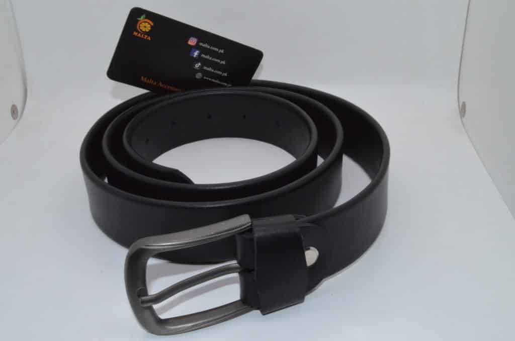 Black Leather Belt
