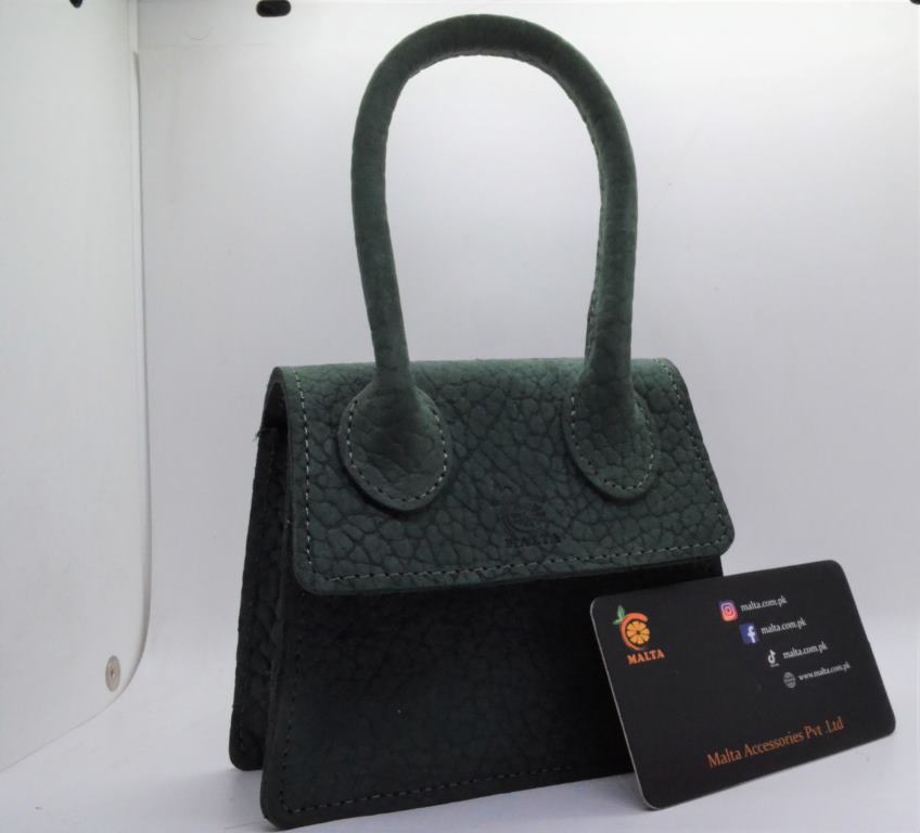 Malta mini bag Green Texture