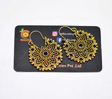 Golden Orbellan Earings