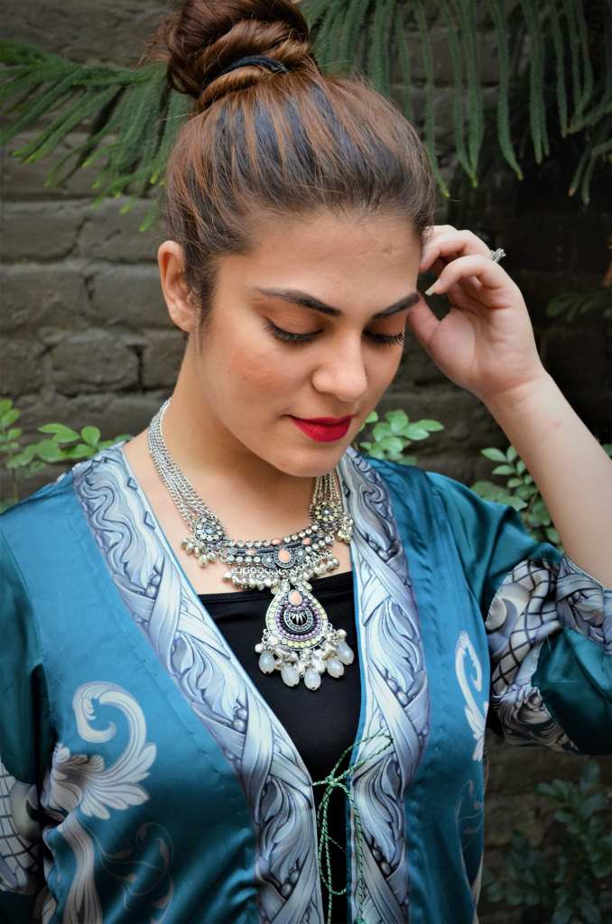 Chunky Tassel Necklas