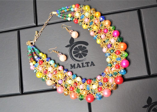 Multi Beads Chokar