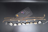 Sea Shells Multi Layer Anklet