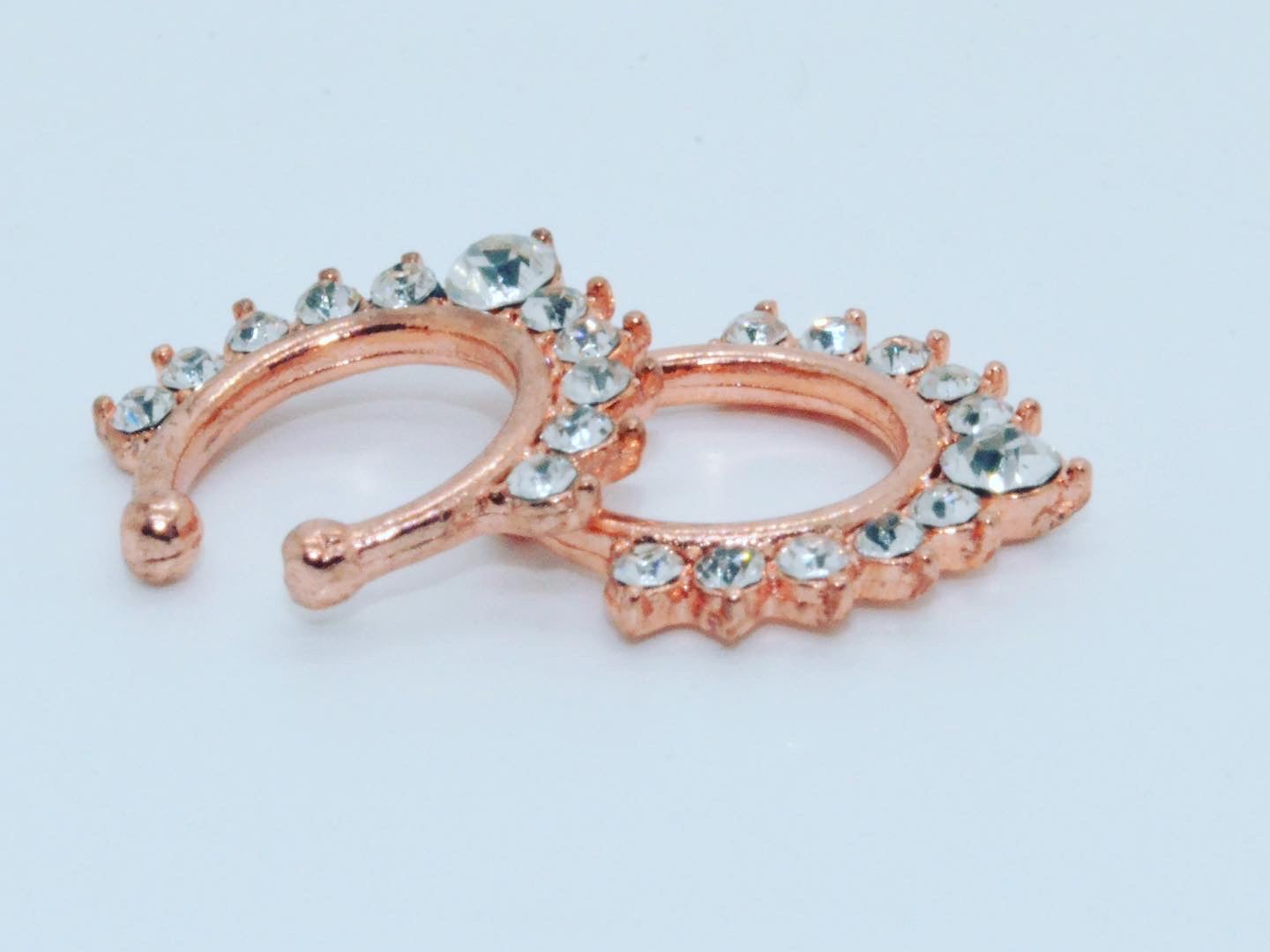 Golden Hoops Nose Ring