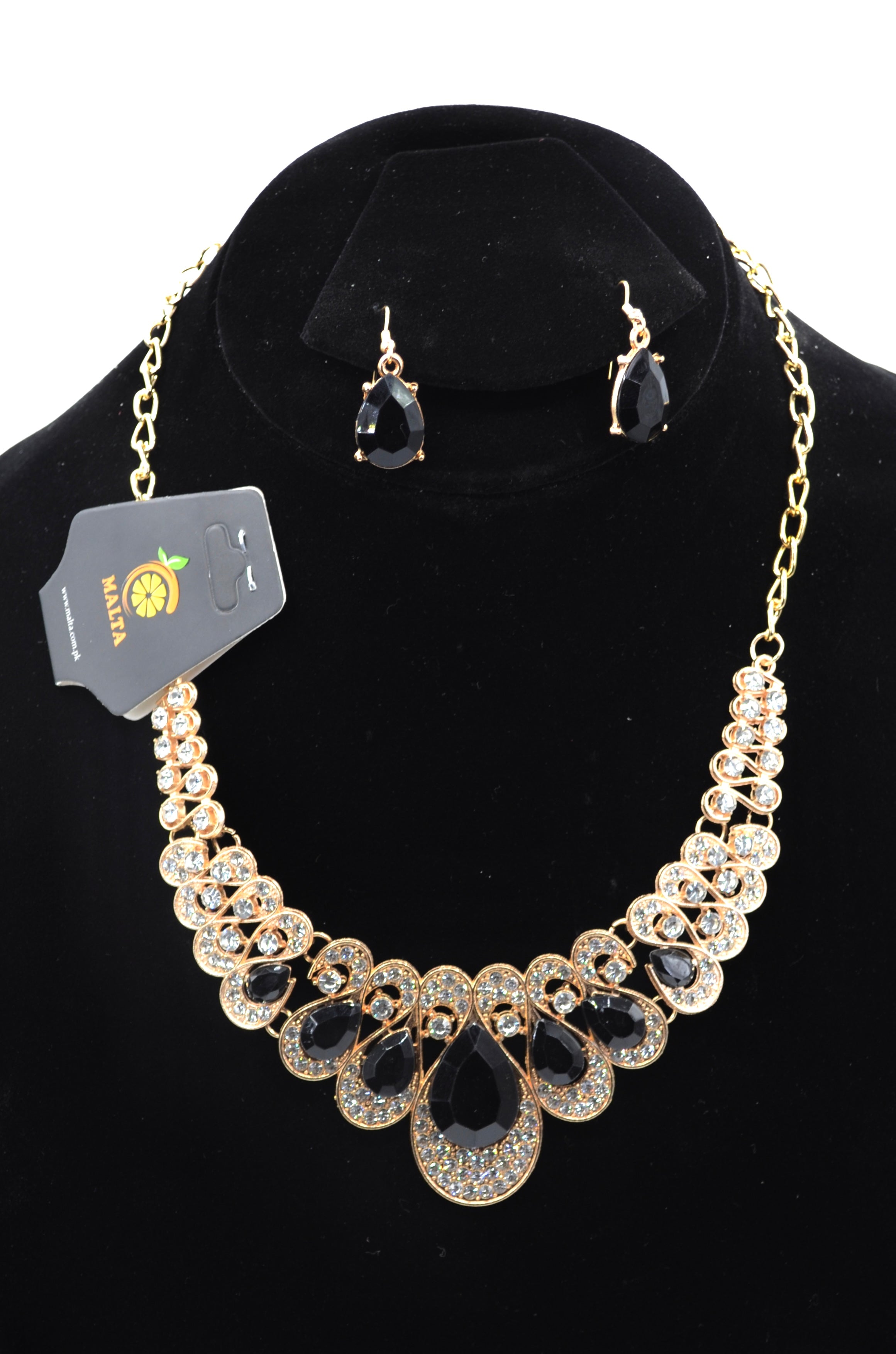 Multi Stone Neck Set