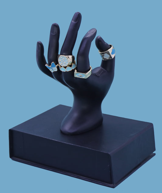 Set Of Enamel Ring