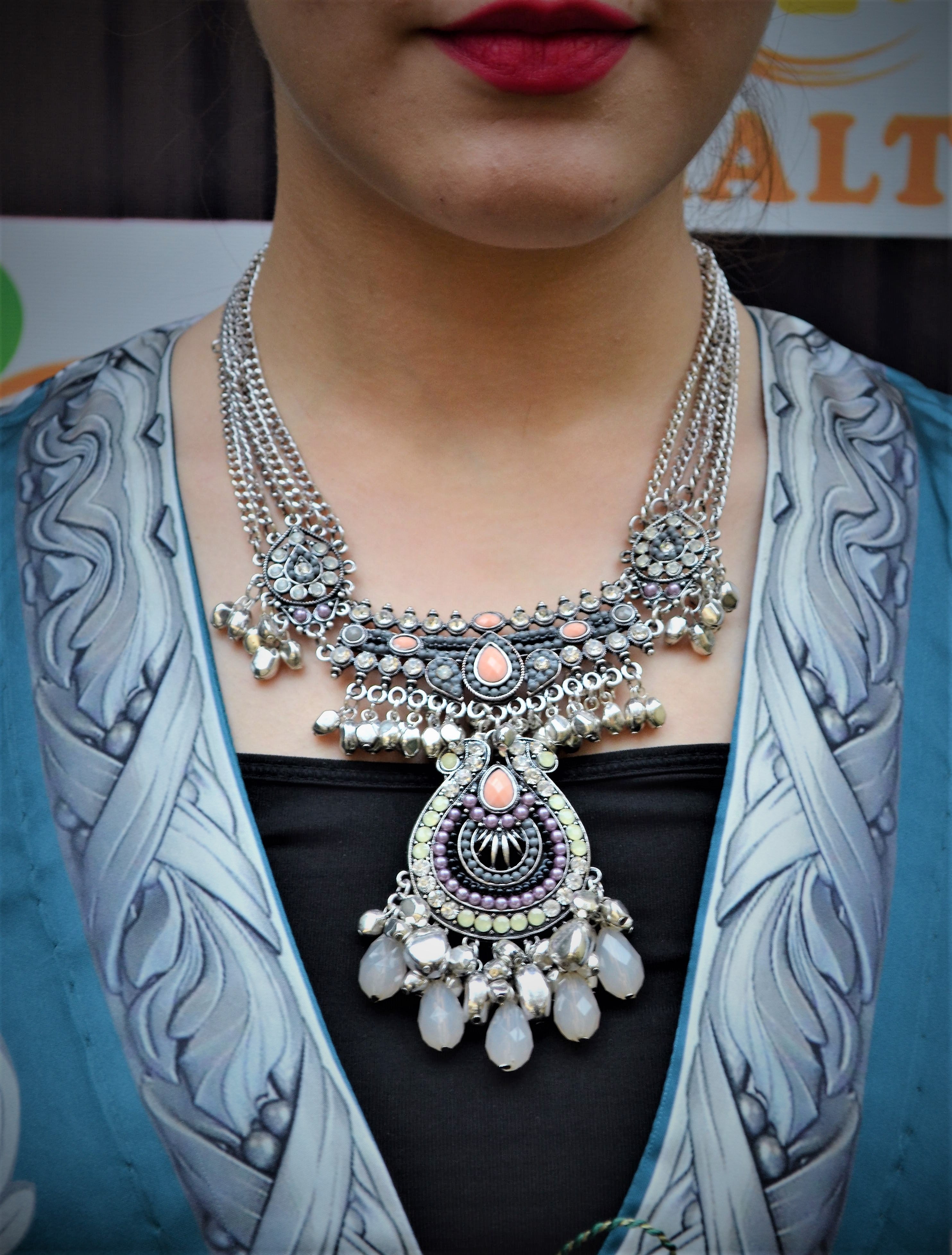 Chunky Tassel Necklas