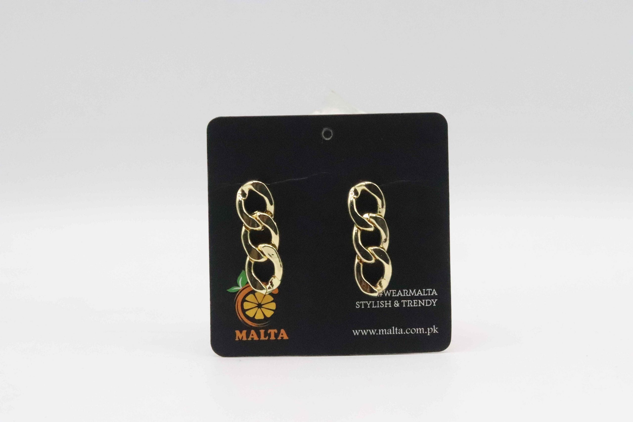 Golden Metal Earring