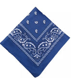 Navy Blue Head Scarf