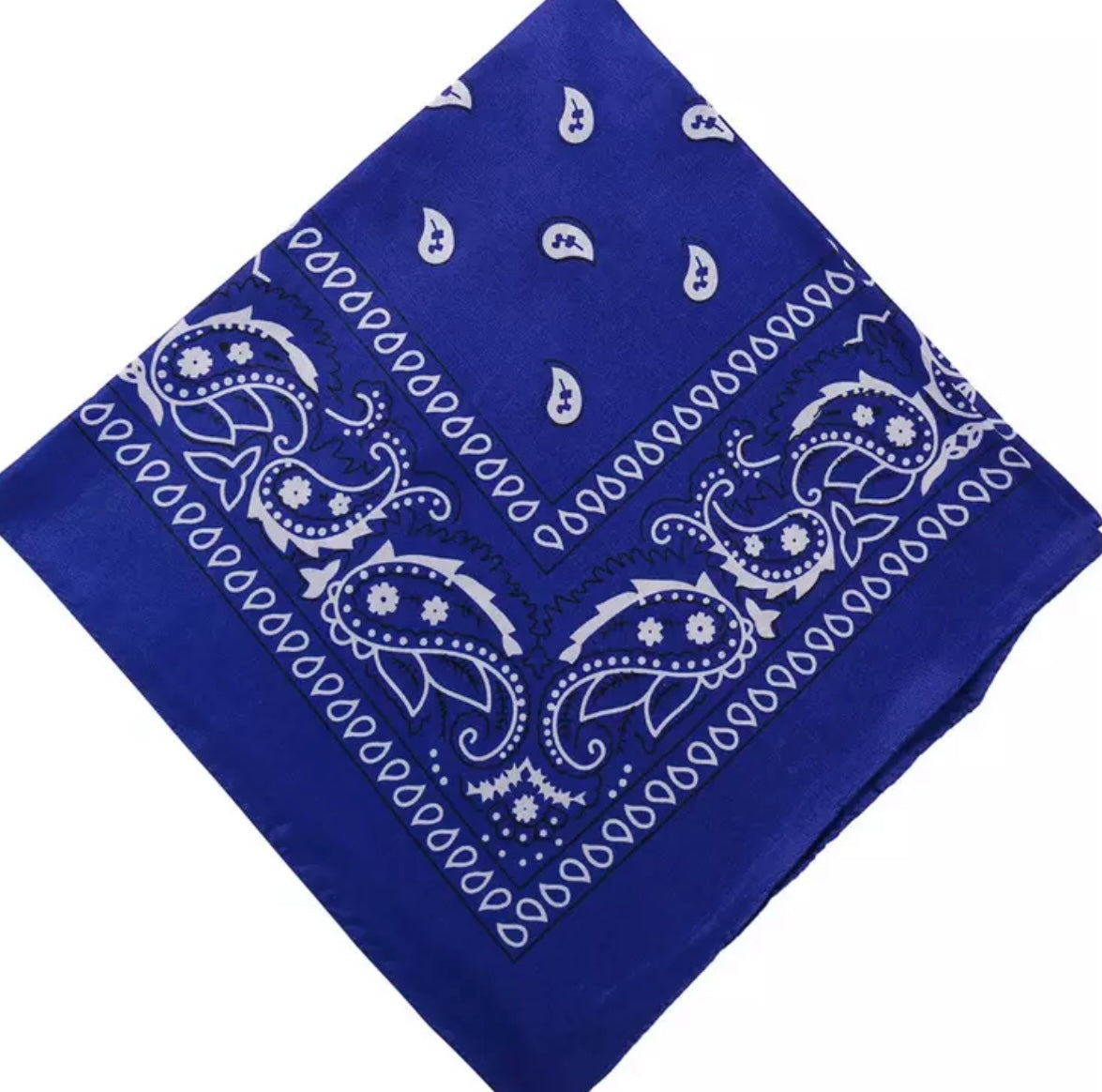 Royal Blue Head Scarf