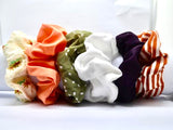 Multi Plain Scrunchies