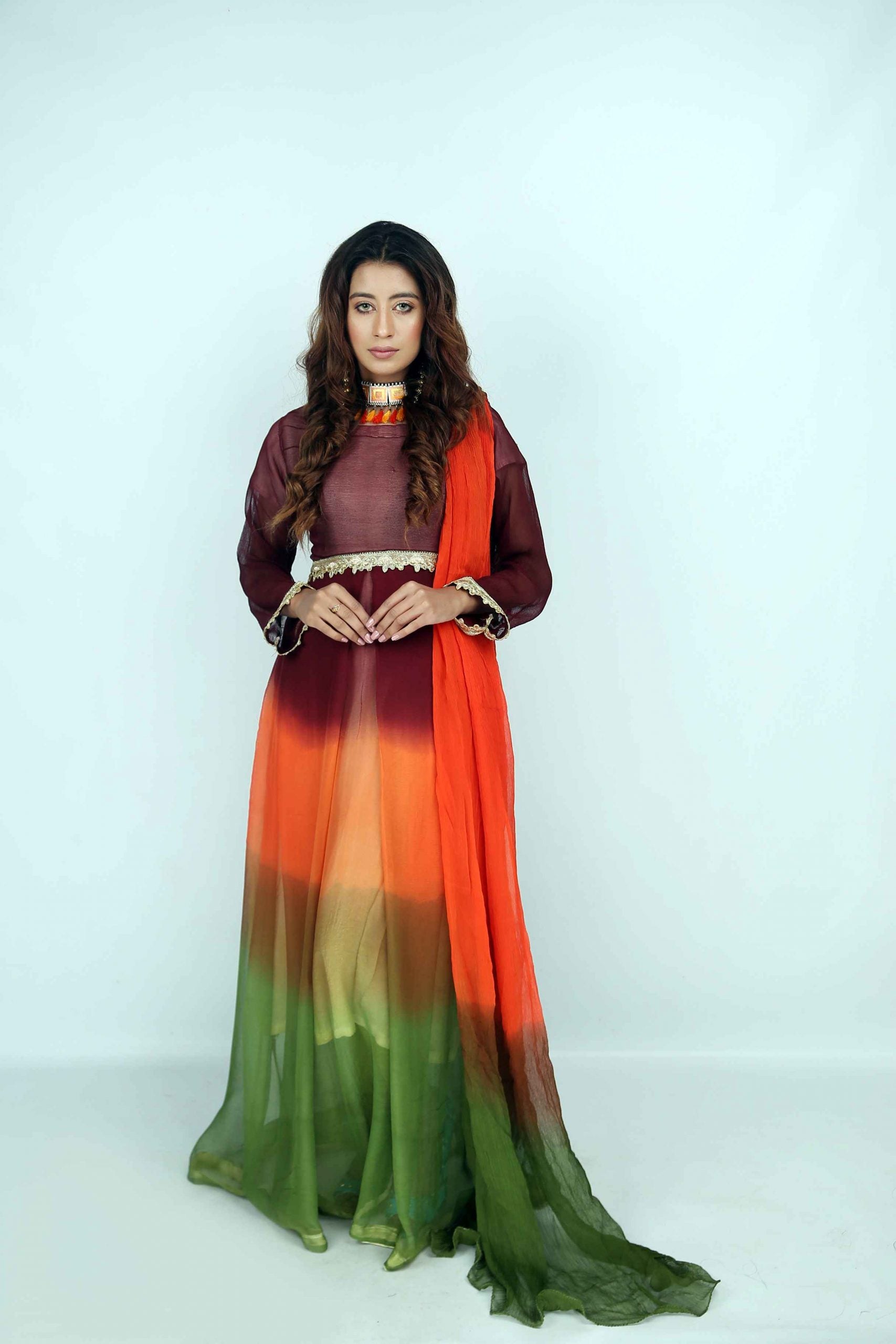 Multi Dye & Tie Maxi