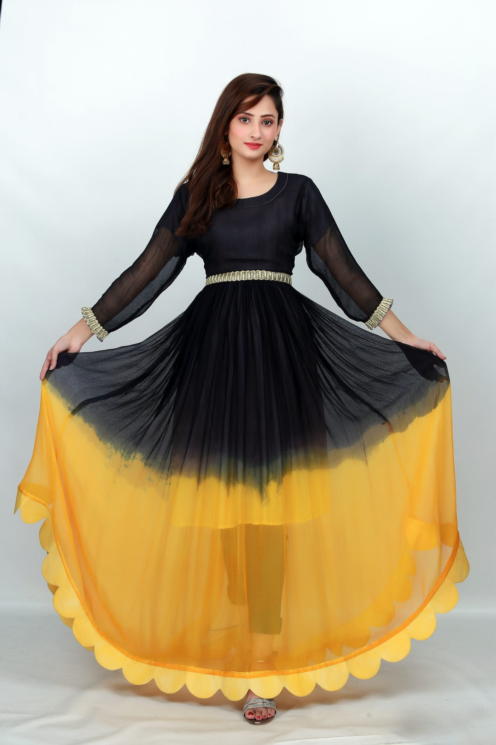 Black Yellow-Maxi