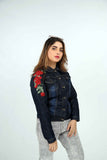 Flower Denim Jacket