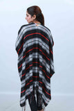 Multi Lines-Cape Shawl