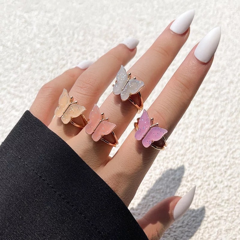 Fancy Butterfly Ring
