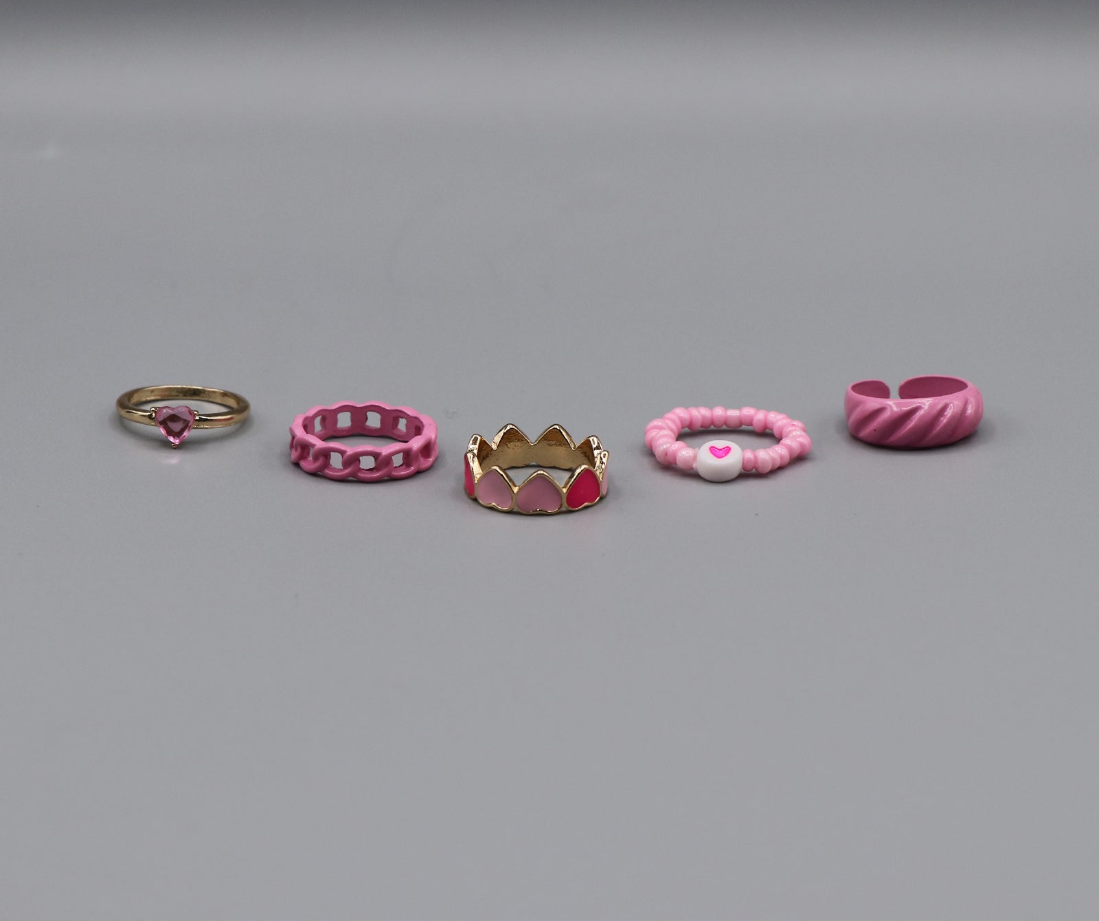 Set Of Enamel Ring
