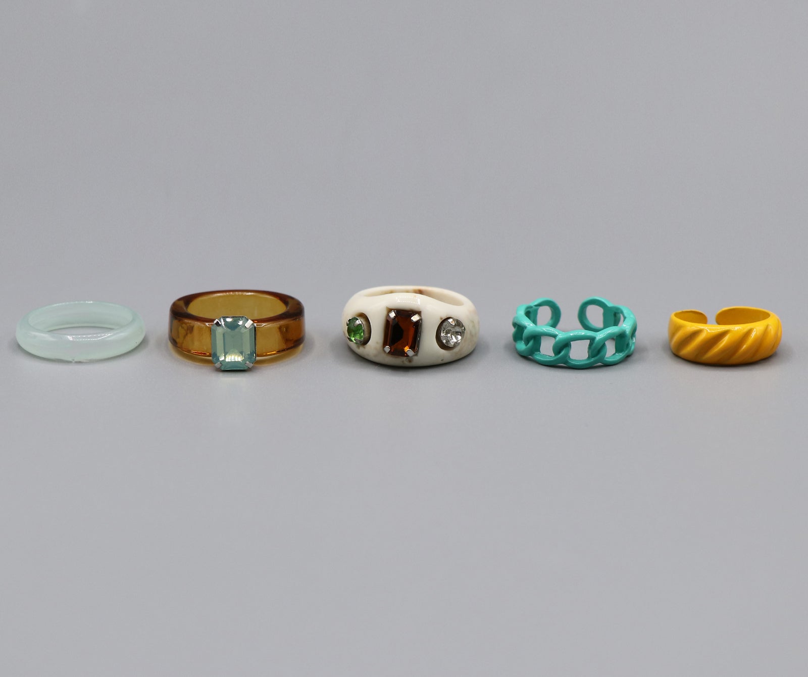Set Of Enamel Ring