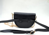 WM leather cross body bag