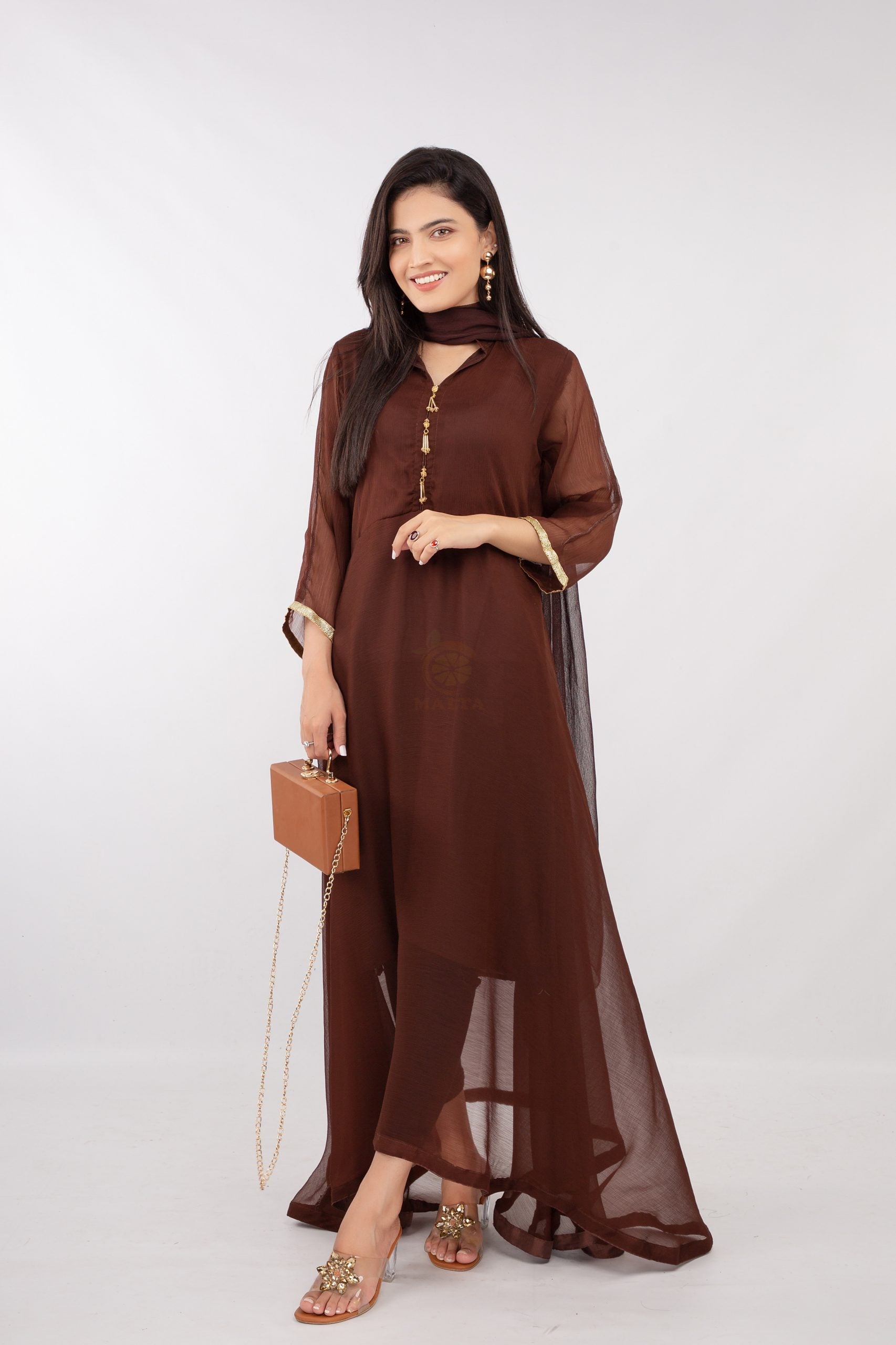 Dark brown-Maxi