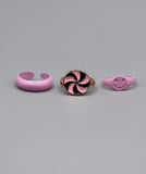 Set Of Enamel Ring