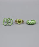Set Of Enamel Ring