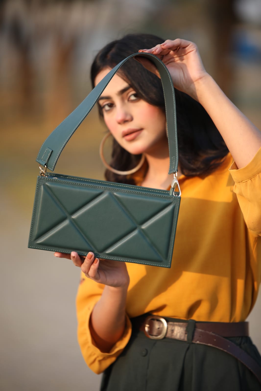 WM Quilt Box Leather Bag