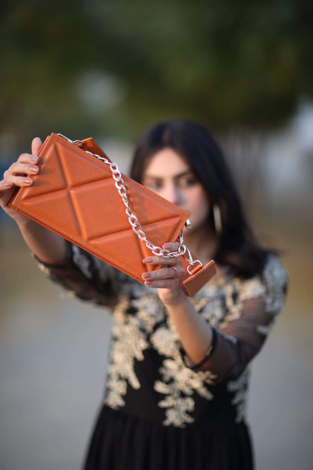 WM Quilt Box Leather Bag