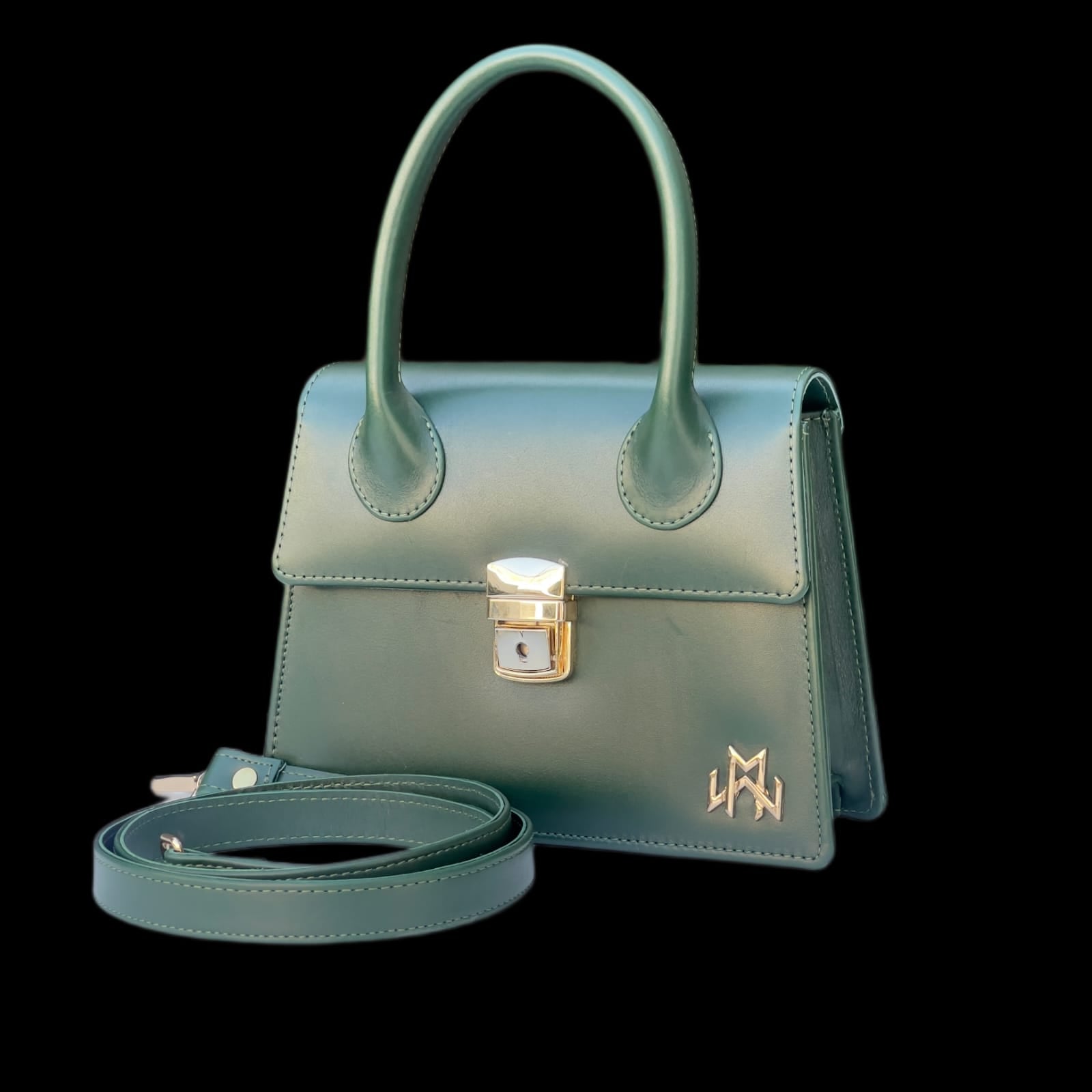 WM Baguette Leather Bag