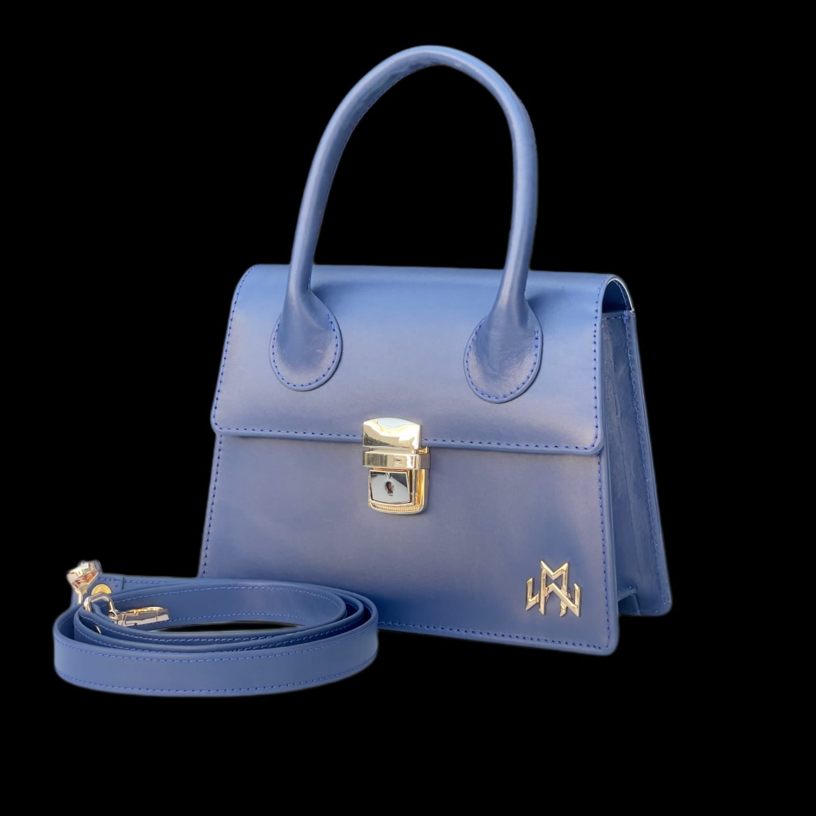 WM Baguette Leather Bag