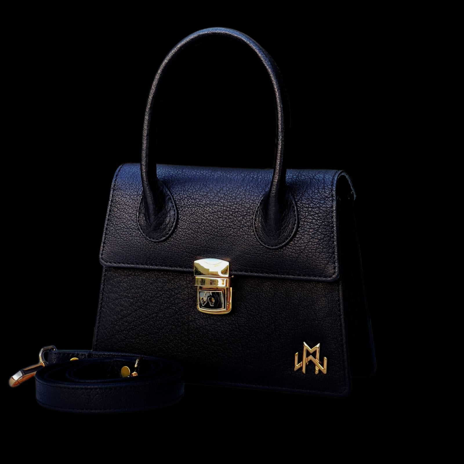 WM Baguette Leather Bag