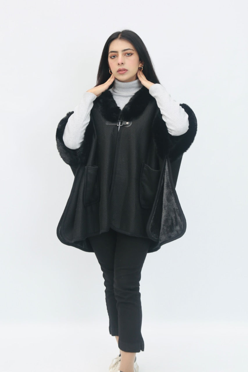 Fur Cape Shawl