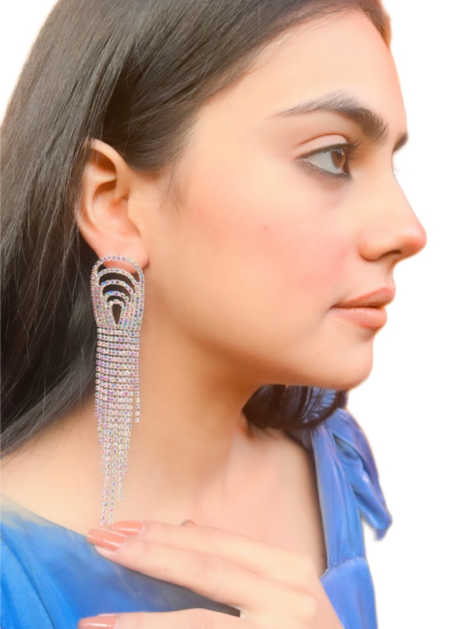 Rhinestones Earrings