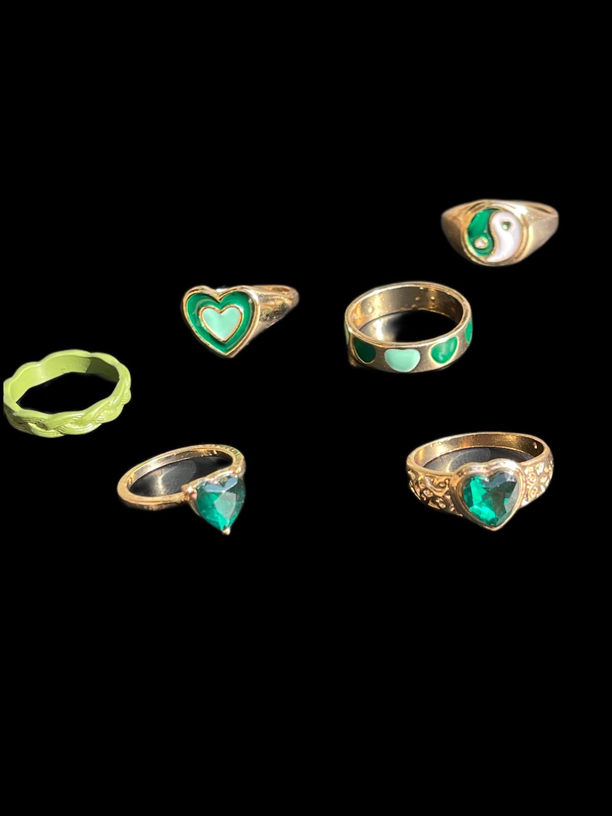 Enamel Ring Set