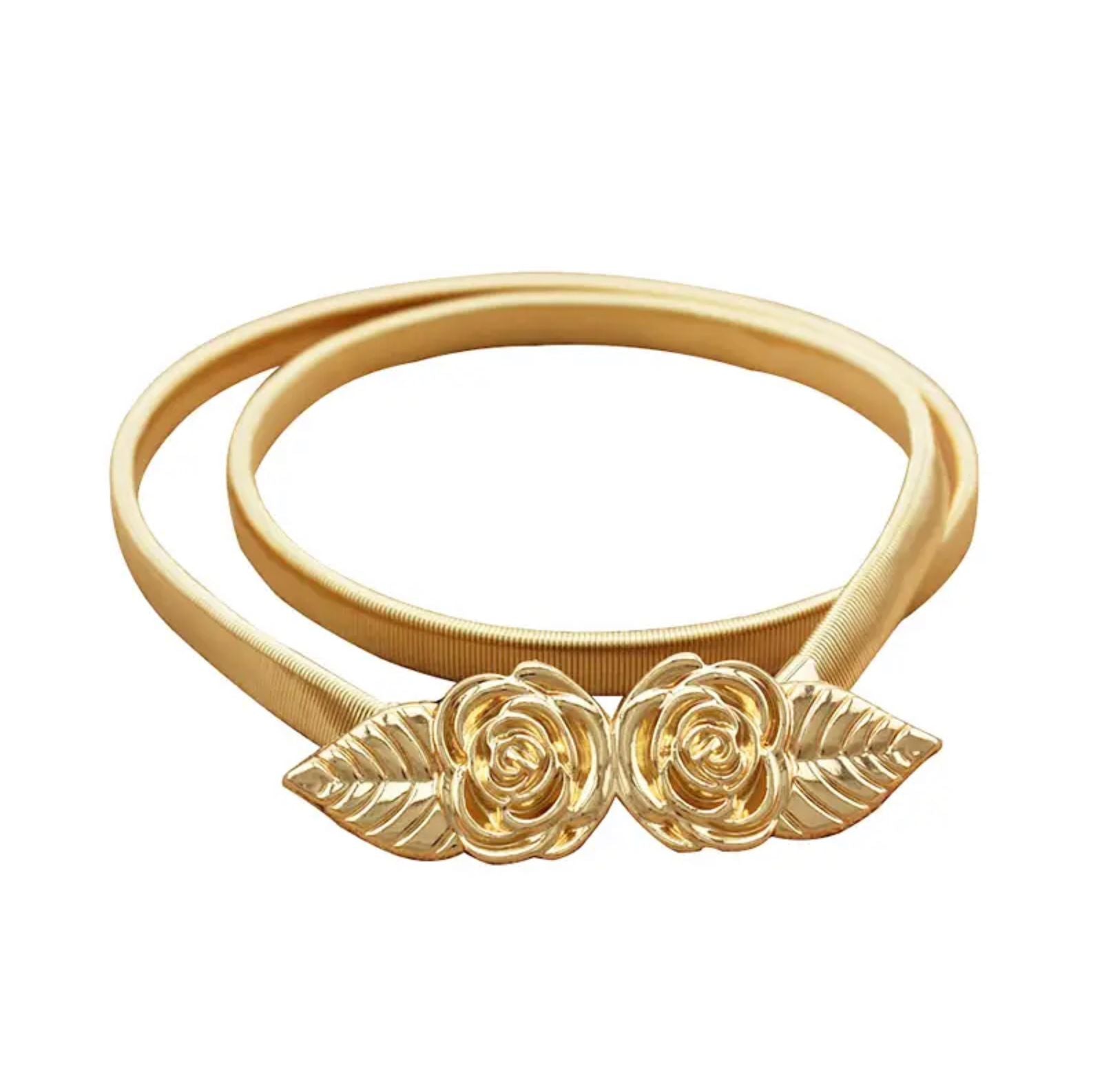 Metallic Belt Rose