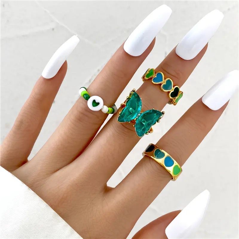 Enamel Ring Set