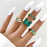 Enamel Ring Set