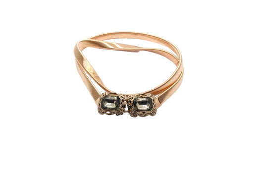 Rhinestone Metallic Belt