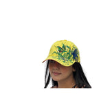 Butterflies Flower Embroidery Cap Girl