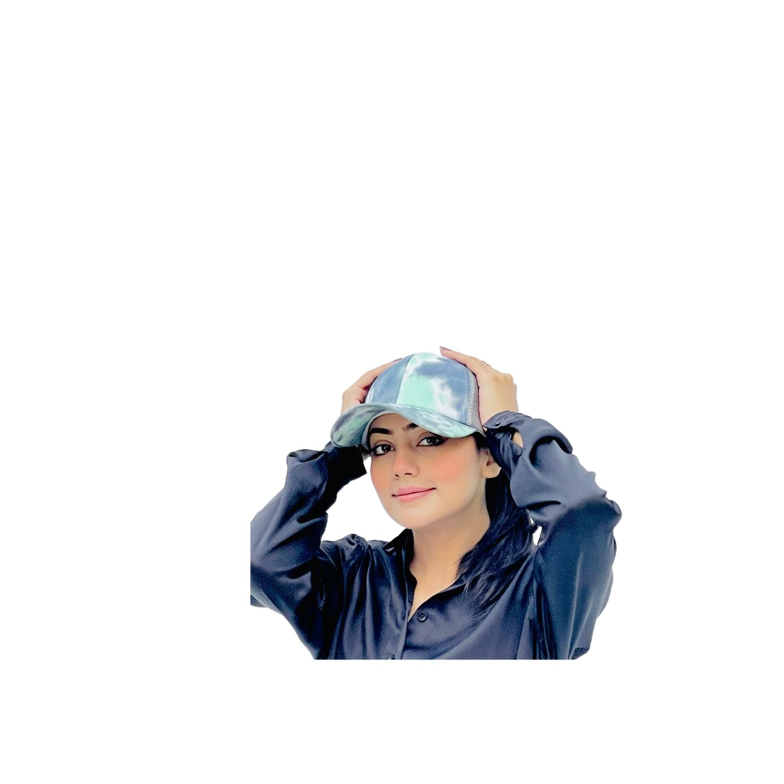 Tie-Dye Acid Wash Adjustable Snap Back Cap