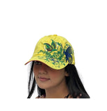 Butterflies Flower Embroidery Cap Girl