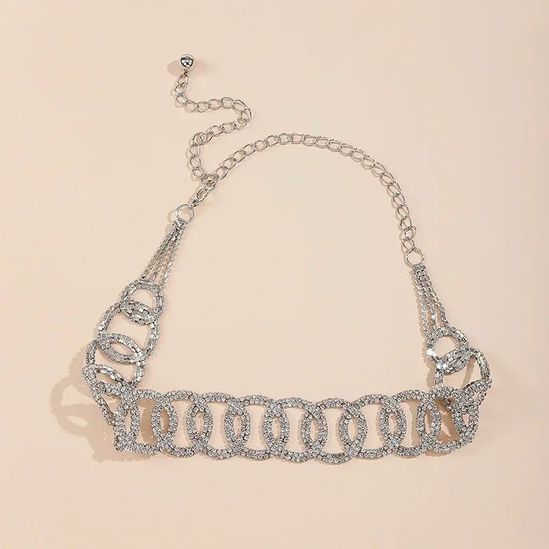 Belt For Women  Shiny Diamond Crystal Belt Fashion