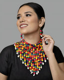 Beads With Shell Neck Set