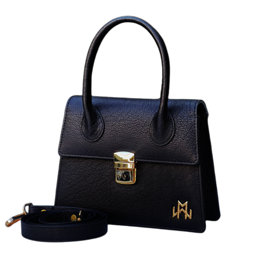 WM Baguette Leather Bag