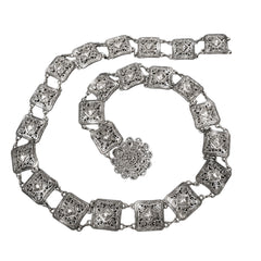 Luxe Vintage Concho Waist Belt