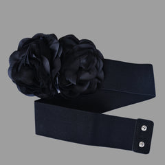 Rose Flora fashion belly Wide belt